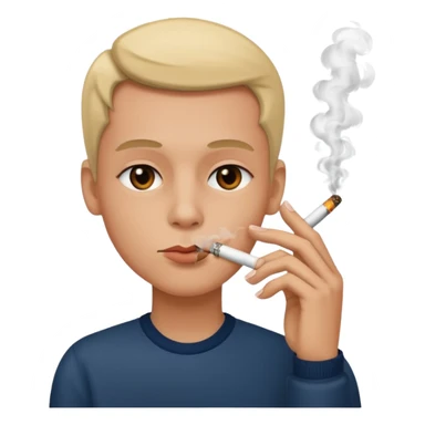 smoking primer plano sticker