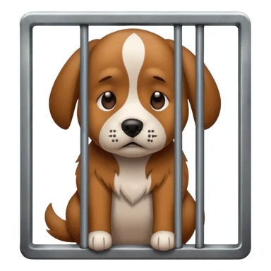 Dog
Dog in jail sticker