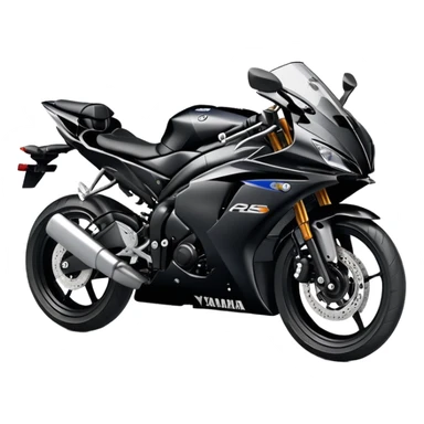 Black yamaha 2025 r6 sticker