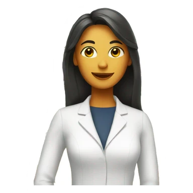 Sales Manager in flowers shop sticker