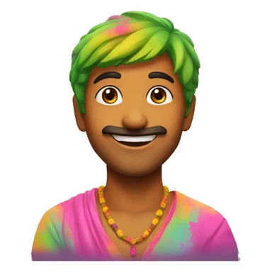Happy holi  sticker