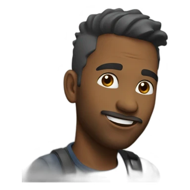 Jul avec une obergine sticker