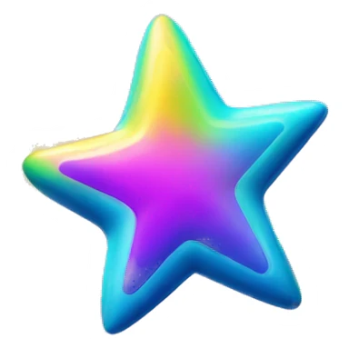lisa frank shooting star sticker