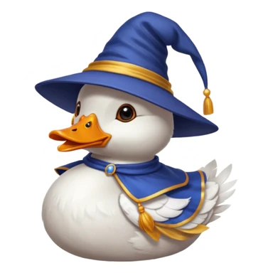 Duck in wizard hat





 sticker