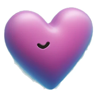heart in iceblock sticker