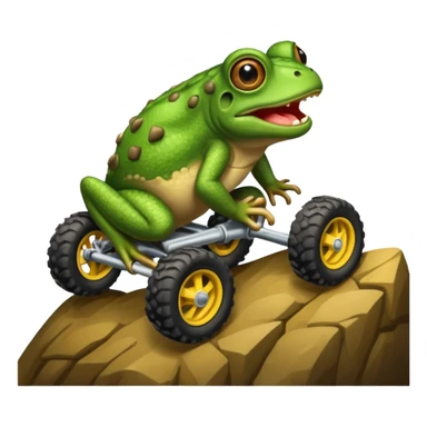 bufo hillclimbing sticker