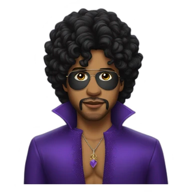Prince purple rain sticker