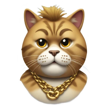 Mr. T cat blob sticker