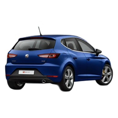 Seat leon III bleu nuit sticker