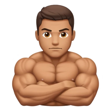 muscle biceps sticker