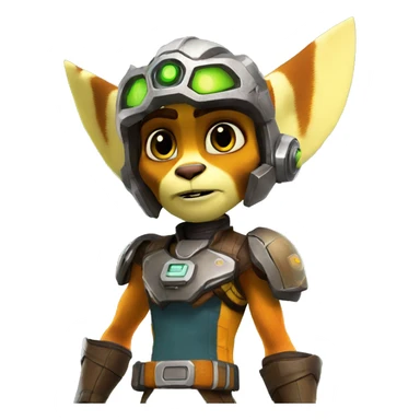 Ratchet and Clank sticker