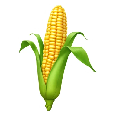 happy corn kernel  sticker