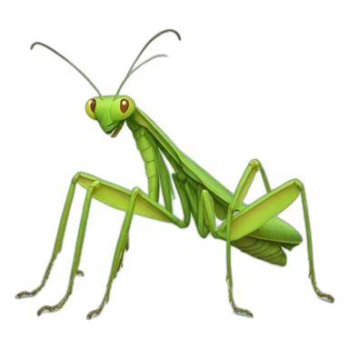 Mantis sticker