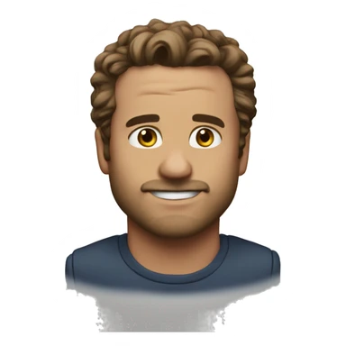 denis brogniart ahh meme sticker