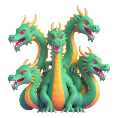 three-headed dragon Gorynych sticker