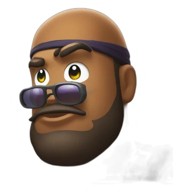 big man splatoon sticker