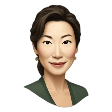 Michelle Yeoh sticker