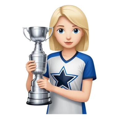 Girl with Stanley cup  sticker