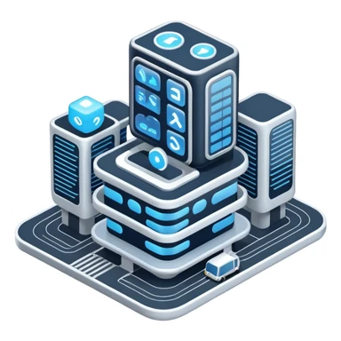 Machine learning architecture sticker