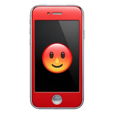 Epingle rouge  iphone sticker