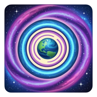 planet andromeda sticker