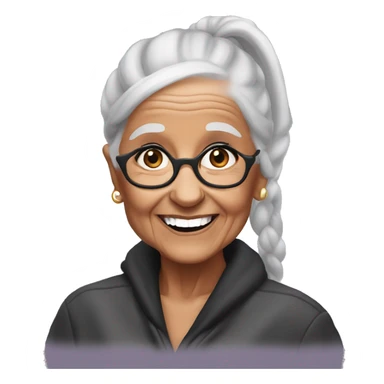 Elderly Ariana grande  sticker