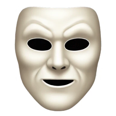 Phantom of the opera’s mask sticker