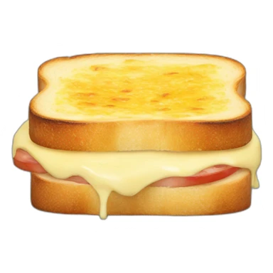 croque monsieur sticker