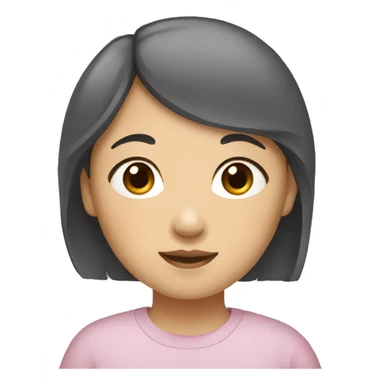 Korean mother and mixed daughter  sticker