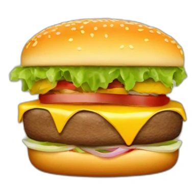 Hamburguesa con papas y cerveza  sticker