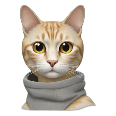 Martin Margiela cat sticker