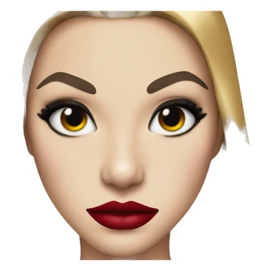 Catwoman   WITH PAINTED LIPS sticker