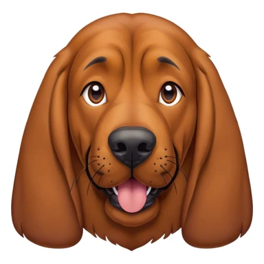 happy Bloodhound  sticker