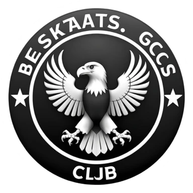 Beşiktaş football club logo sticker