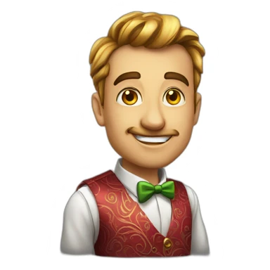 Casino free spins slot sticker