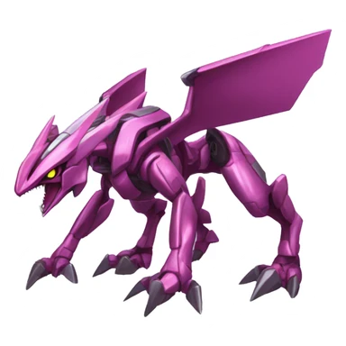  cool edgy shiny Palkia-Genesect-Raptor full body sticker