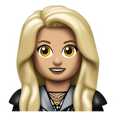 BRITNEY SPEARS lego sticker