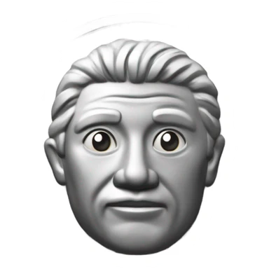 A silver coin 100 clay 3d sticker