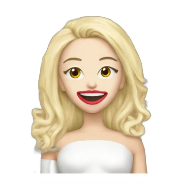 Lady Gaga mixed with Madonna sticker