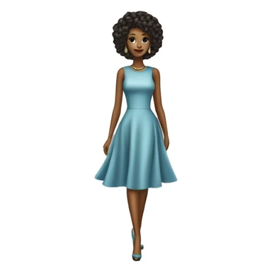 Fashion Vogue dress chic emoji  sticker