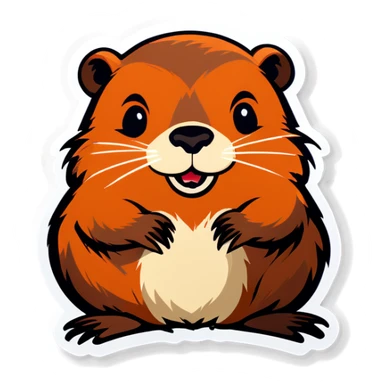 Beaver  sticker