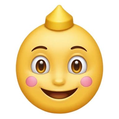 Emoji ios 18 de cara de cumpleaños sticker