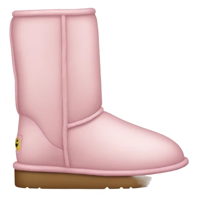 light pink uggs sticker