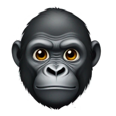 Familiar gorilla sticker