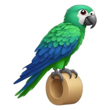 pls parrot sticker