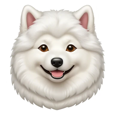 happy Samoyed sticker