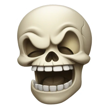 Laughing Skull sticker