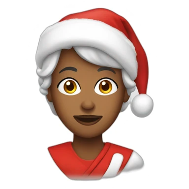 Santa Claus mum sticker