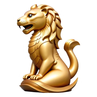 Singapore Merlion sticker