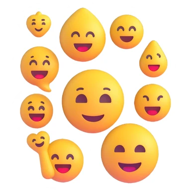 trading 3d emoji style sticker
